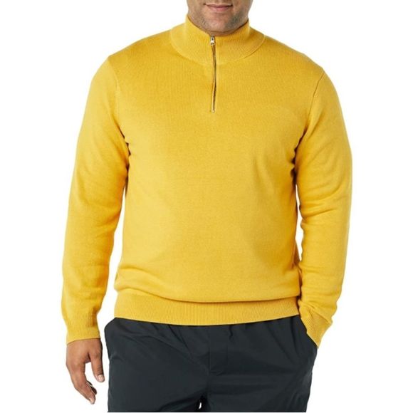 SOLD Quarter-Zip Sweater - Picture 4 of 5